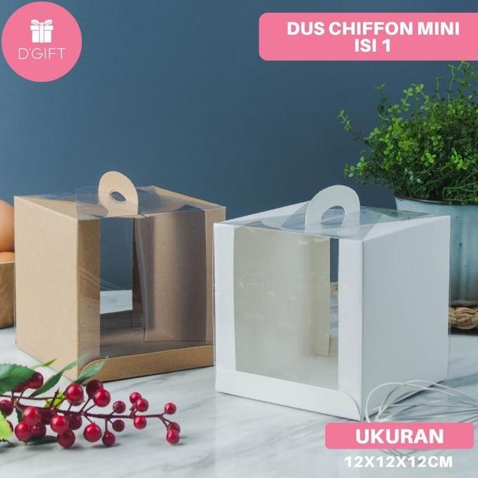 

DUS KOTAK CHIFFON MINI MIKA TART MINI TRANSPARAN KOREAN CAKE BOX