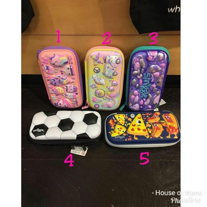 

NEW SMGLE HIPPY HARDTOP PENCIL CASE - TEMPAT PENSIL SMGLE