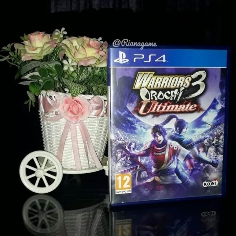 NEW BD Kaset PS4 PS5 Warriors Orochi 3 Ultimate Game CD PS 4 5 Original Playstation Bekas Second Mul