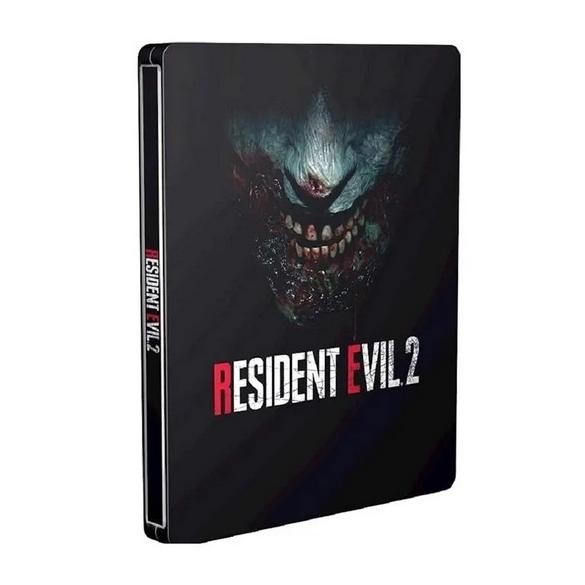 NEW BD Kaset PS4 Resident Evil 2 Remake Steelcase Edition Steelbook Steel case steel book stelcase s