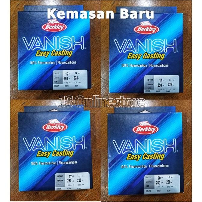 Senar Pancing Berkley Vanish 100% Fluorocarbon