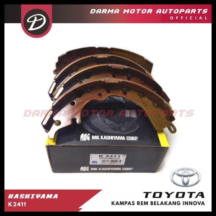 TERBARU KAMPAS REM BELAKANG TOYOTA INNOVA BENSIN DIESEL 2004-2015 MK KASHIYAMA 