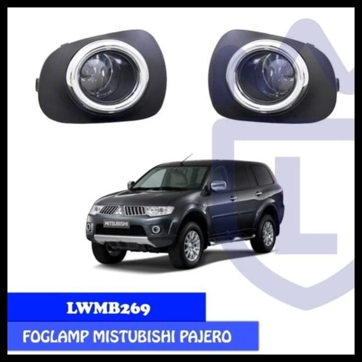 TERMURAH FOGLAMP PAJERO 2009 - 2013 / LAMPU BUMPER PAJERO SPORT 2009 2013 