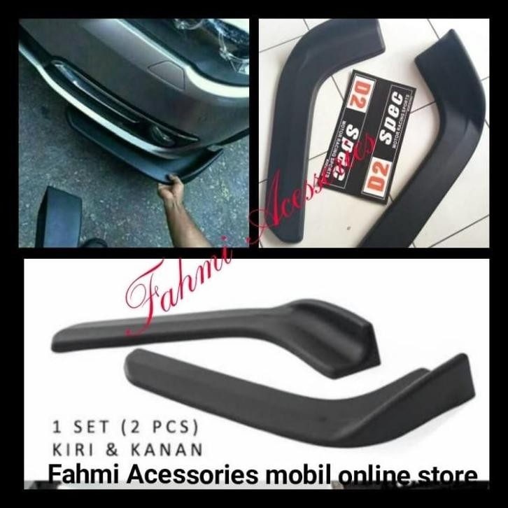 DISKON WINGLET BUMPER DEPAN / DIFFUSER UNIVERSAL BUMPER TOYOTA ALL NEW RUSH 