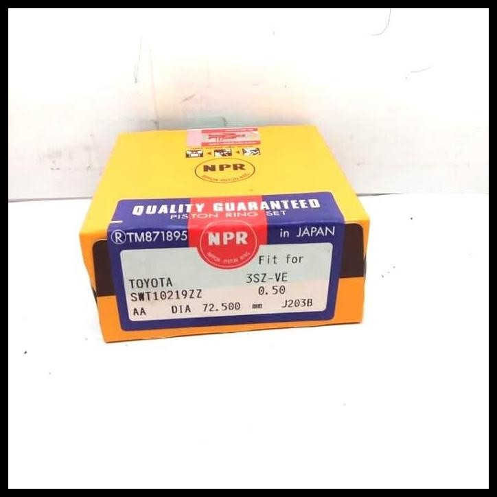 BEST DEAL RING PISTON AVANZA 1,5/G.MAX/RUSH/XENIA 1,5 SWT10219ZZ 0.50 "NPR" 