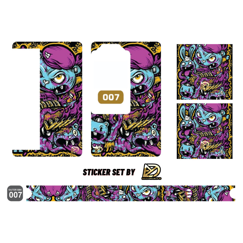 

*Premium Quality* Namikami Kertas Label B80 Anti Air Stiker Fs 07 Garskin Custom Stiker Maxdecal Bkn Case COD