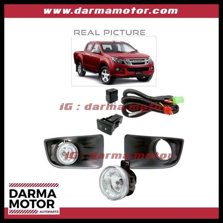 DISKON FOGLAMP ISUZU DMAX 2012 2013 2014 2015 