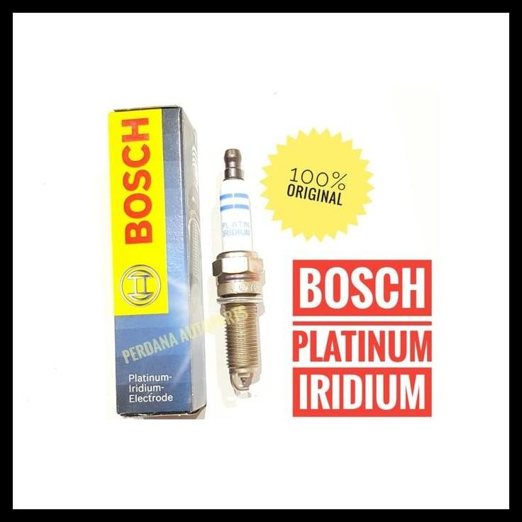 TERBARU BUSI KIA ALL NEW RIO JAMIN ASLI BOSCH PLATINUM IRIDIUM 