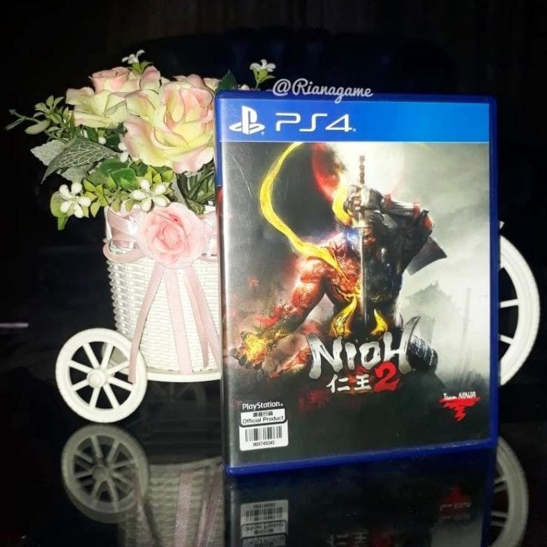 NEW BD Kaset PS4 PS5 Nioh 2 Game CD PS 4 5 Original Playstation Bekas Second Mulus [terbaik][terlari