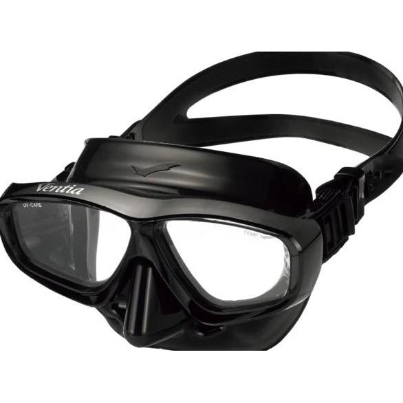 Diving Mask Gull Ventia Black Silicone Black