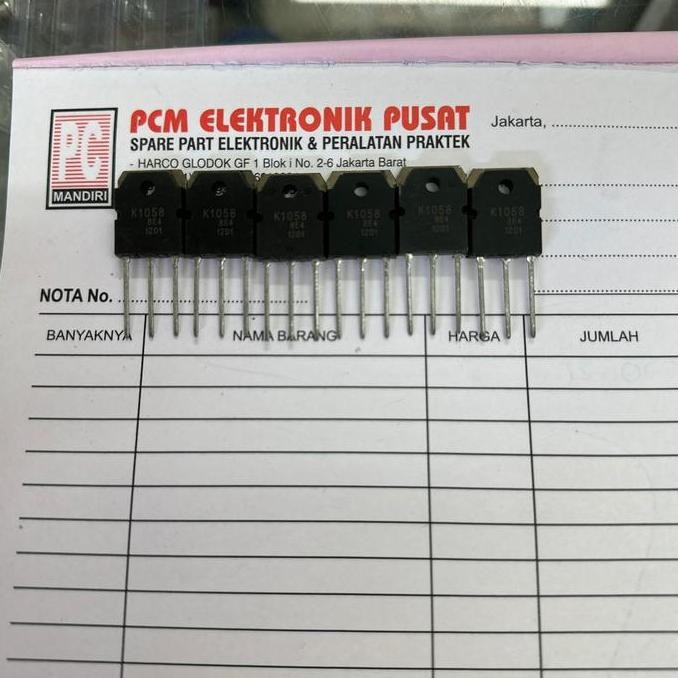ORIGINAL SUPER K1058 TRANSISTOR