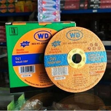 Mata Potong Gerinda Wd Resibon Wd 1 Box Isi 20Pcs Wd Potong Besi Baja Ringan