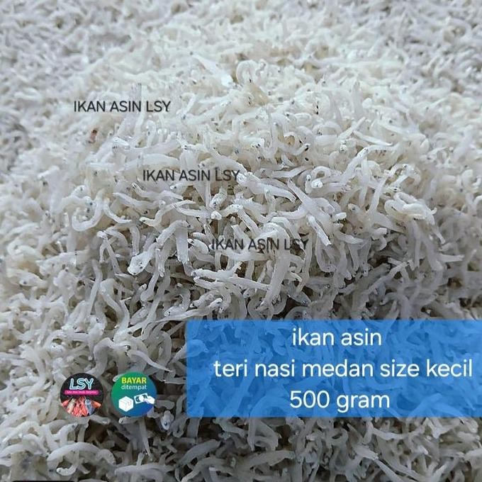 

ikan asin teri nasi medan size kecil 500 gram
