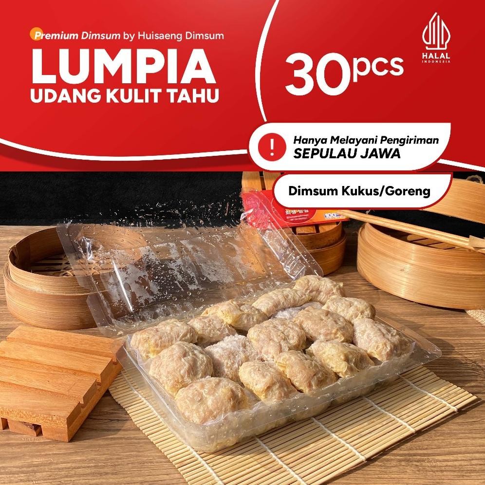 

[Kecil Dimsum Premium Lumpia Udang Kulit Tahu Isi 30 Pcs Dengan Saus Di Kota Bandung Indonesia Halal (Frozen/Fresh) (Bisa Kirim Luar Kota) Et-98