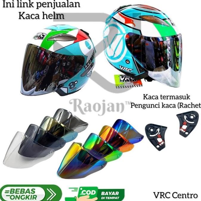 Kaca Helm Vrc Centro Visor Helm Vrc Centro Hemat