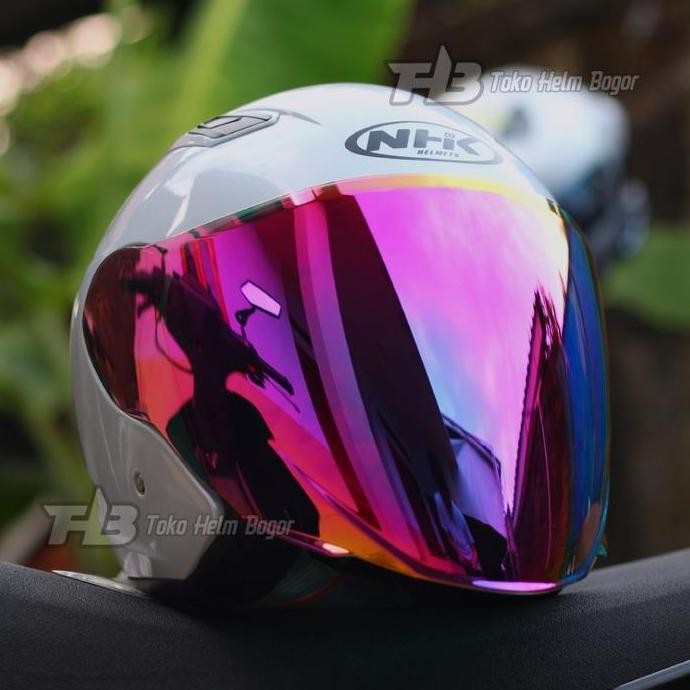 Visor Helm Nhk S1 Gp Pro Irridium Blue , Redgold, Purple, Green Harga Spesial