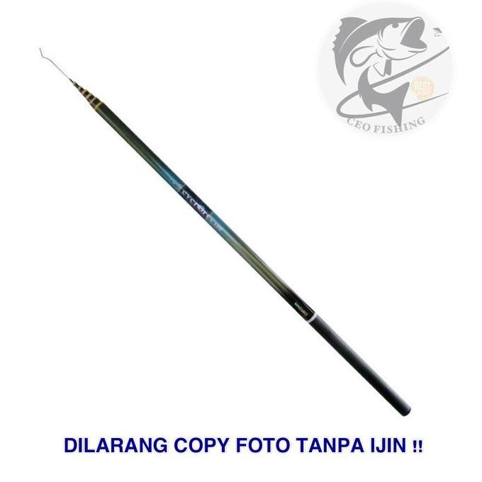 Joran Tegek Maguro Evergreen | Carbon Keiryu | Ringan | Kuat | Pilih Ukuran