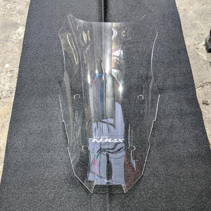 Visor Nmax New 2020 2021 2022 2023 Ocito Cyborg Bening Dan Smoke - Windshield Variasi Tameng Yamaha 
