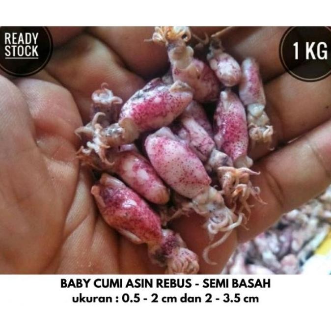

Ikan asin beby cumi-500gram KHR