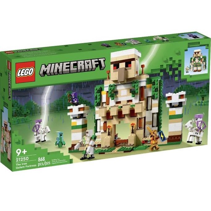 

LEGO Minecraft 21250 The Iron Golem Fortress