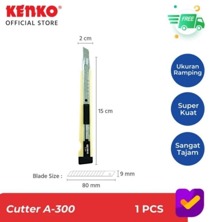 

A 300 Cutter Silet Blade Pisau Kenko A-300 Kecil A300