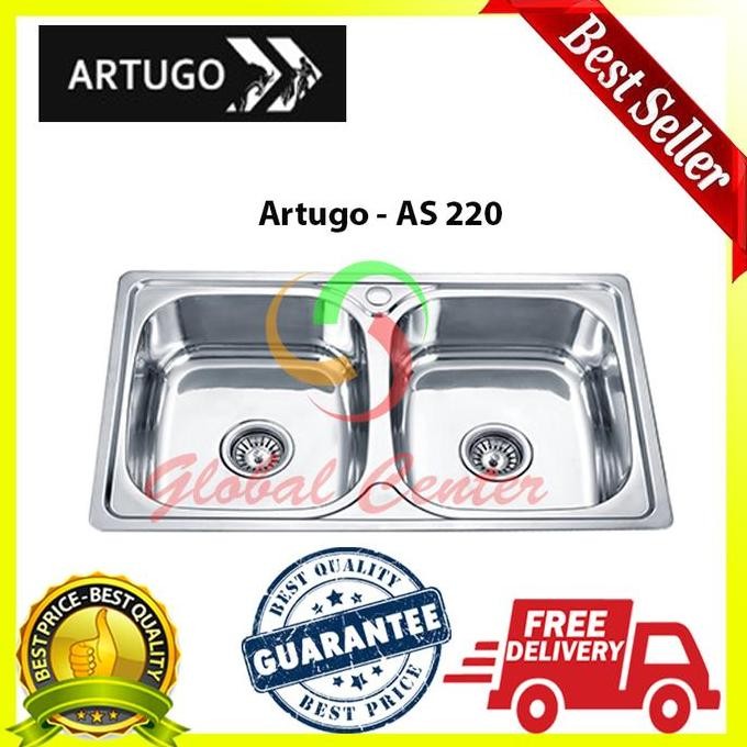 ARTUGO Kitchen Sink Stainless Steel - AS 220 - ARTUGO