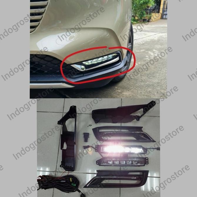 Foglamp Lampu LED DRL Mobil Honda All New HRV 2022 2023