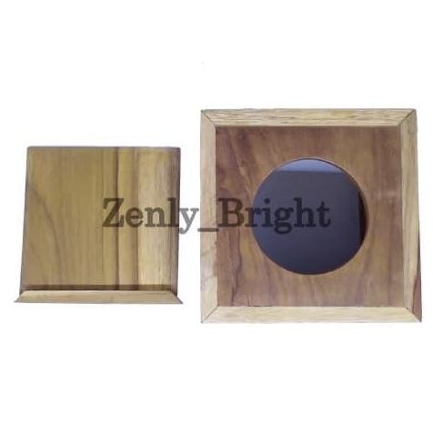 Kotak Tisu Kayu Jati Kubus