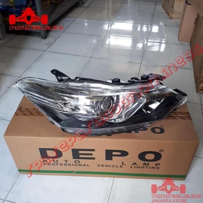 Head Lamp Lampu Depan All New Vios 2013 2014 GEN 3 Projector DEPO