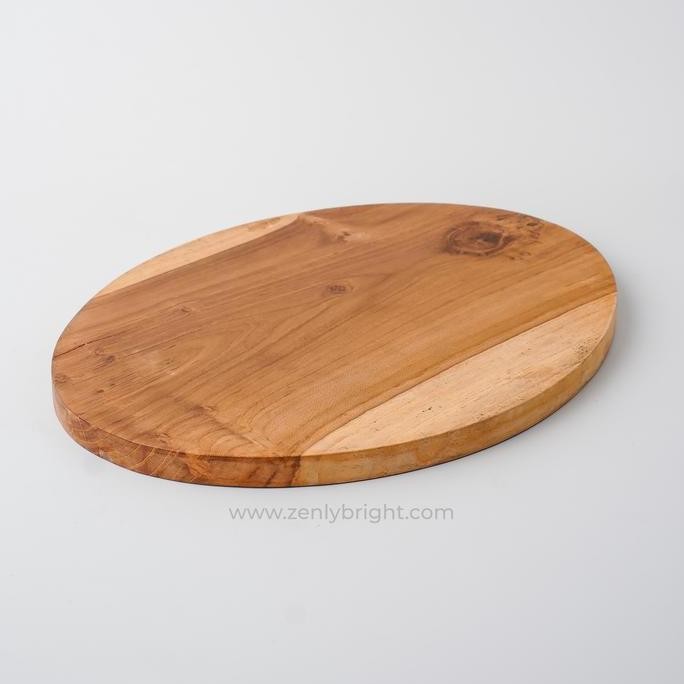 Talenan Oval Kayu Jati | Talenan Murah | Talenan Kayu Jati