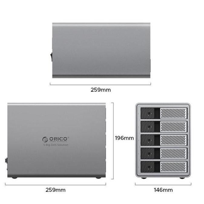 Orico Big Raid / Pro Raid Das Solution / Das Studio / Prothunder 2Bay 4Bay 5Bay Multibay Hdd Enclosu