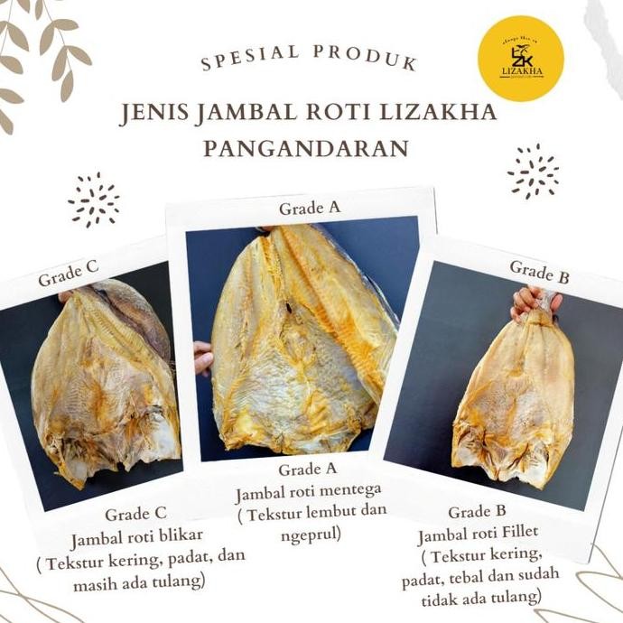 

Ikan Asin Jambal Roti Ngeprul Super Mentega Khas Pangandaran Utuh 500gr - Jambal Roti Pangandaran Super