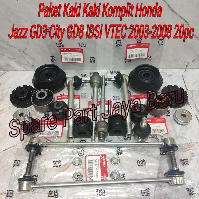 Paket Kaki Kaki Komplit Jazz GD3 City GD8 IDSI VTEC 2003-20 20pc