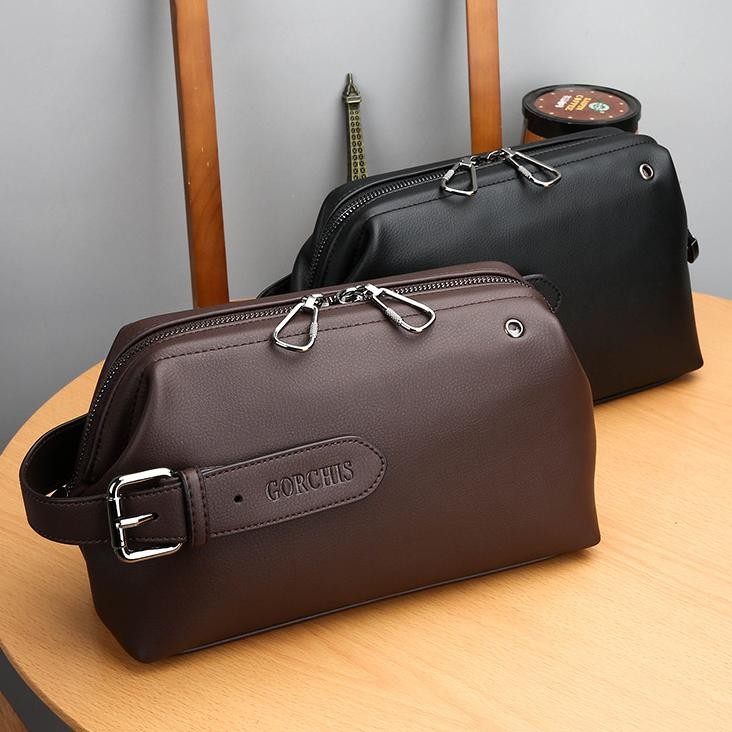 Tas Tangan Clutch Dompet Pria Elegan Dompet Tangan Elegan Mewah Dompet Cowok Ruang Uang Besar Dompet