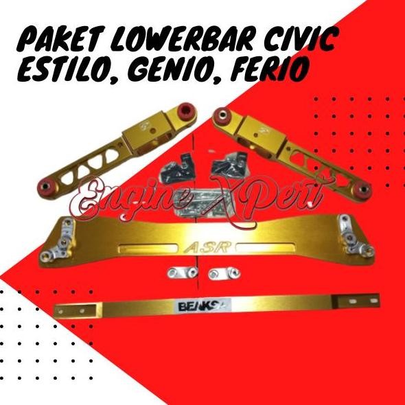 Paket Armset LCA ASR BEAKS Civic EG Nouva, Estillo, Genio