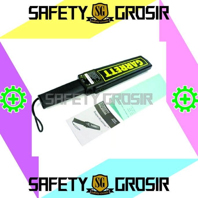 Metal Detector Garrett Super Scanner Original Handheld Metal Detector Kualitas Terbaik Harga Termura