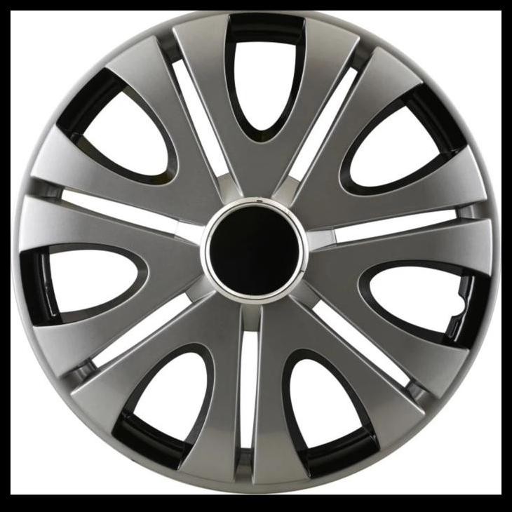 DISKON COVER VELG MOBIL MITSUBISHI L-300  RING 14 HITAM SILVER 