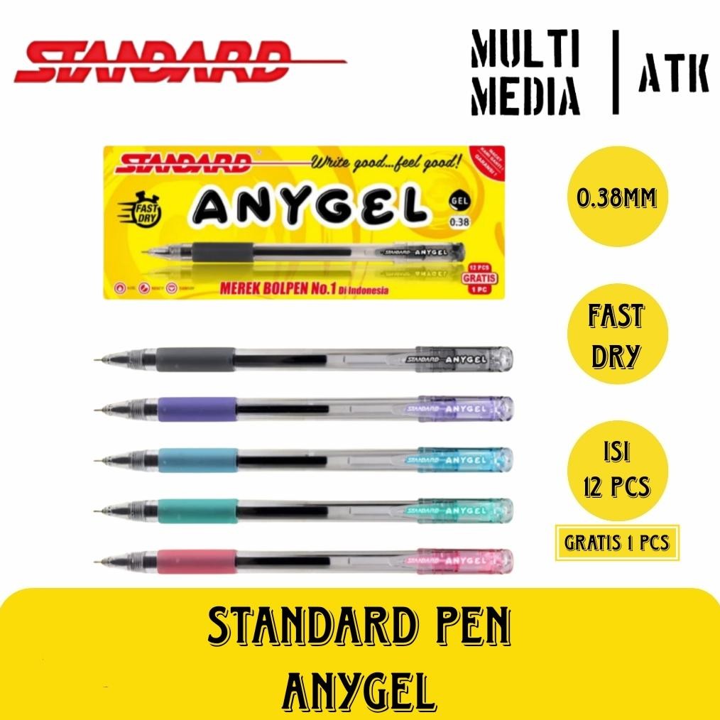 

PULPEN STANDARD 0.38 ANYGEL 1 LUSIN GRATIS 1 PCS DiM