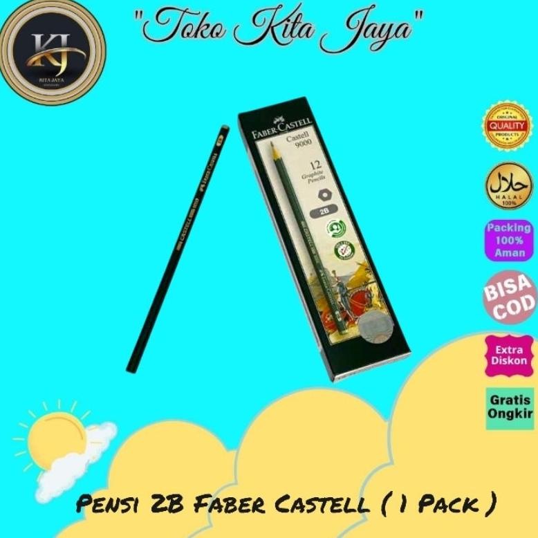 

Pensil 2b Faber Castell ( 1 Pack ) DiM