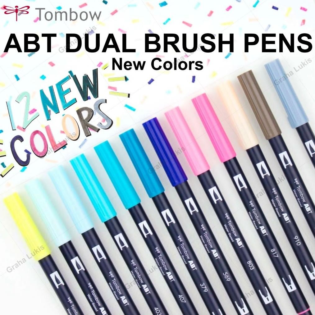

Tombow Dual Brush Pens ABT New Colors DiM