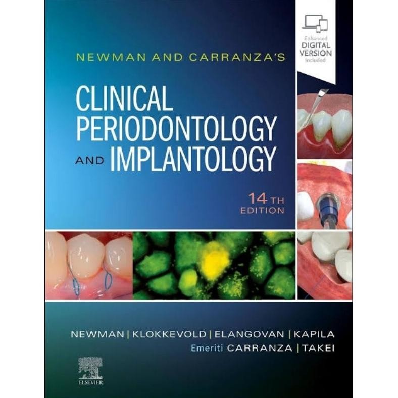 [Full Color /BW] Newman and Carranza's Clinical Periodontology 14th edition 2023 DiM