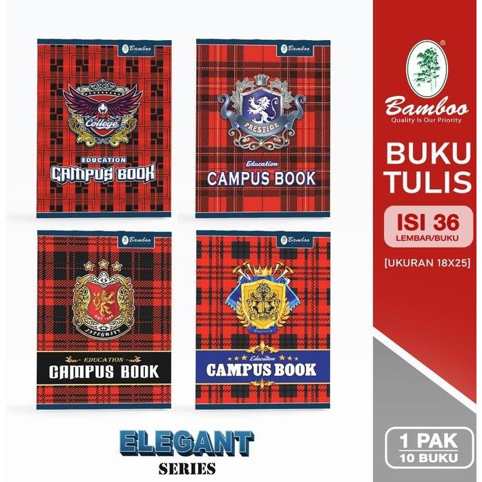 

Bamboo Buku Tulis Boxy 36 Elegant Series 2023 [10 Bk] PS