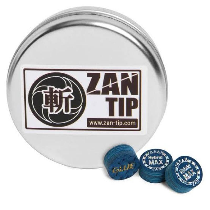 Tip Zan / Zan Tip Billiard Cue Original From Japan Hybrid Max Terbaru Best Quality 100% Original