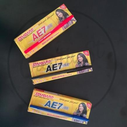 

Standard Ae7 0.5 Mm 1 Lusin Bolpen Semi Gel DiM