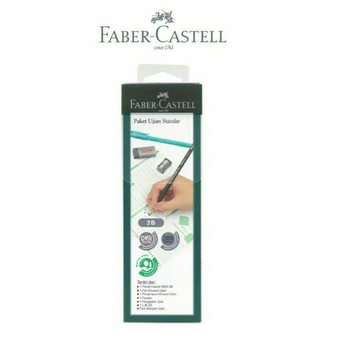 

Paket Ujian Faber Castell Exam Set Standard EBTA SPMB Paket Alat Tulis DiM