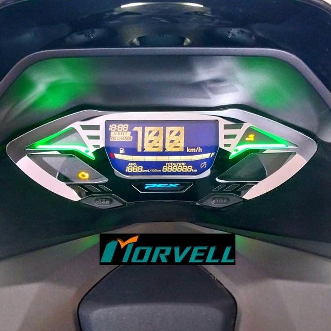 Paket Garnish Tank Cover Muffler Rem Behel PCX 160 New Aksesoris Lengkap