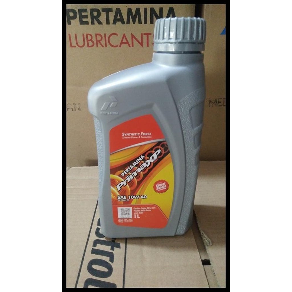 HOT DEAL OLI MESIN MOBIL PERTAMINA PRIMA XP 10W-40 SM SMART SHIELD 1 LITER 