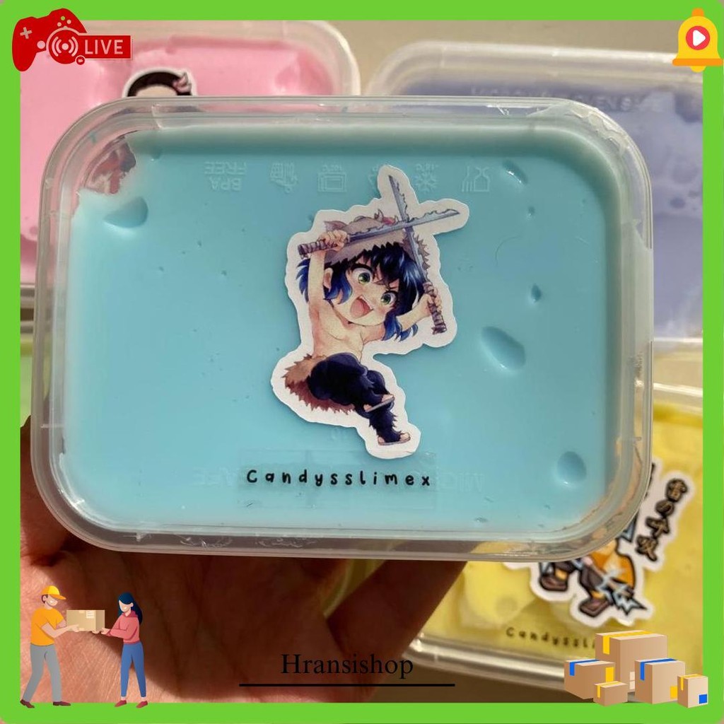 Slime Anime Demons Slayer Kimetsu Noyaiba Slime Anime Slime Karakter Anime Murah Slime Slime Wibu Ki