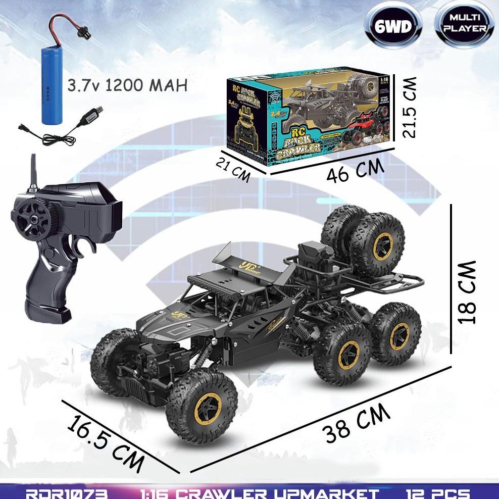 RC Rock Crawler Offroad Upmarket Mainan Anak Mobil Remote Kontrol Radar RDR1073