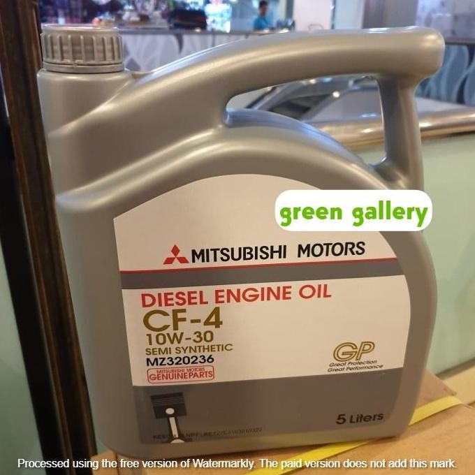 baru Oli Diesel Mitsubishi CF-4 10W-30 Semi Synthetic